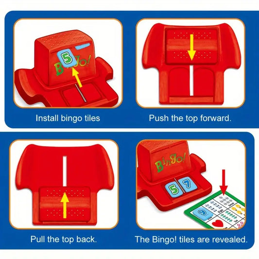 Bingo Penguin Wow Fish | Bingo Cards Toy - Image 2