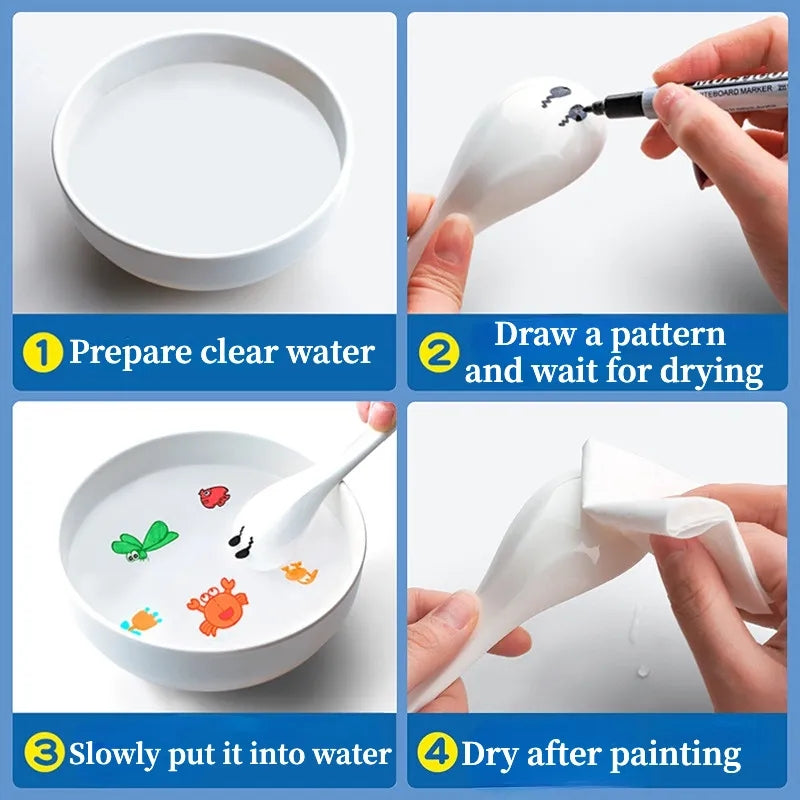 Magical Water Art Markers, Floating Drawing Pens for kids, image 6 of 8.
