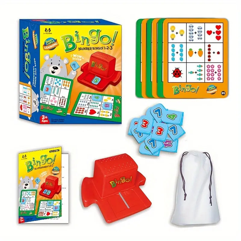 Bingo Penguin Wow Fish | Bingo Cards Toy - Image 1