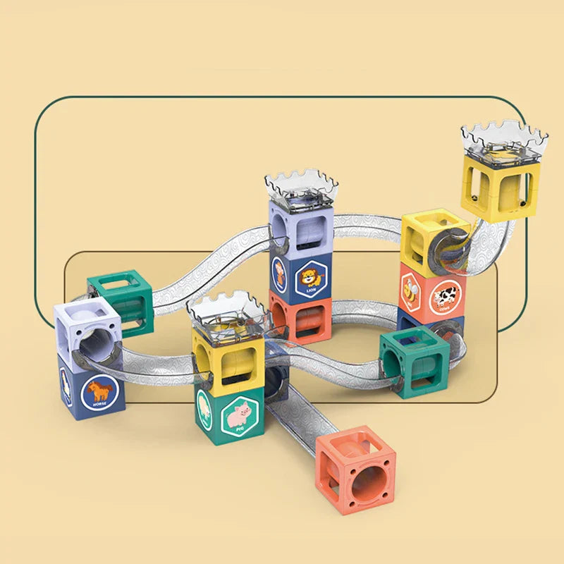 STEM Magic Magnet Blocks | Magnetic Square Run Set - Image 5