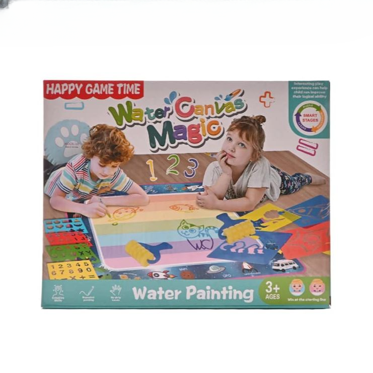Kids drawing pad, Magic Water Doodle Mat, mess-free, colorful, educational toy, art for children.