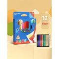 Plastic Triangular Shaped Color Crayons | 12 Pcs & 18 Pcs Coloring Set - Image 5