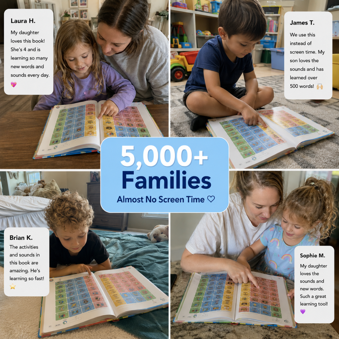 Rechargeable First Phonics Sound Book for Toddlers