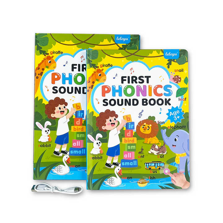 Rechargeable First Phonics Sound Book for Toddlers